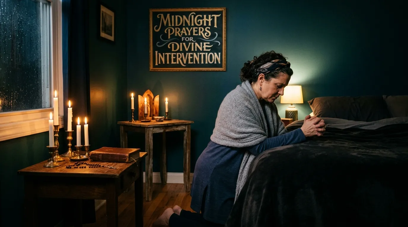 midnight prayers for divine intervention