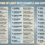 Synonyms of Light