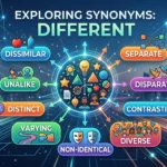 Synonyms for different