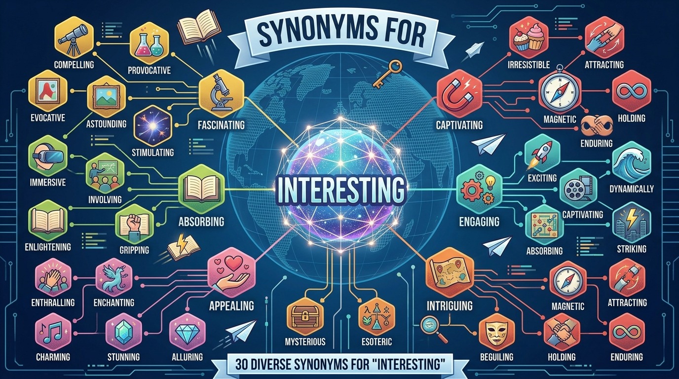 synonyms for interesting