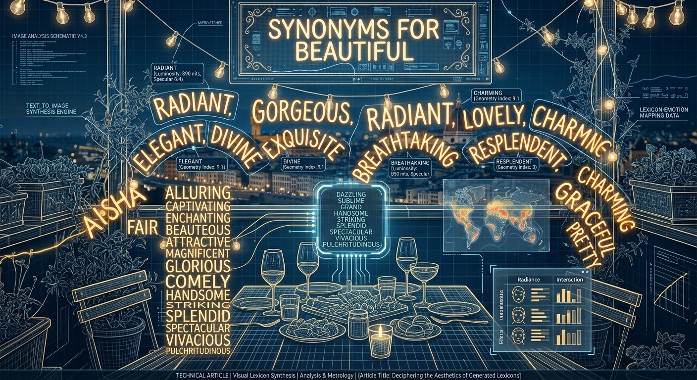 Synonyms for beautiful