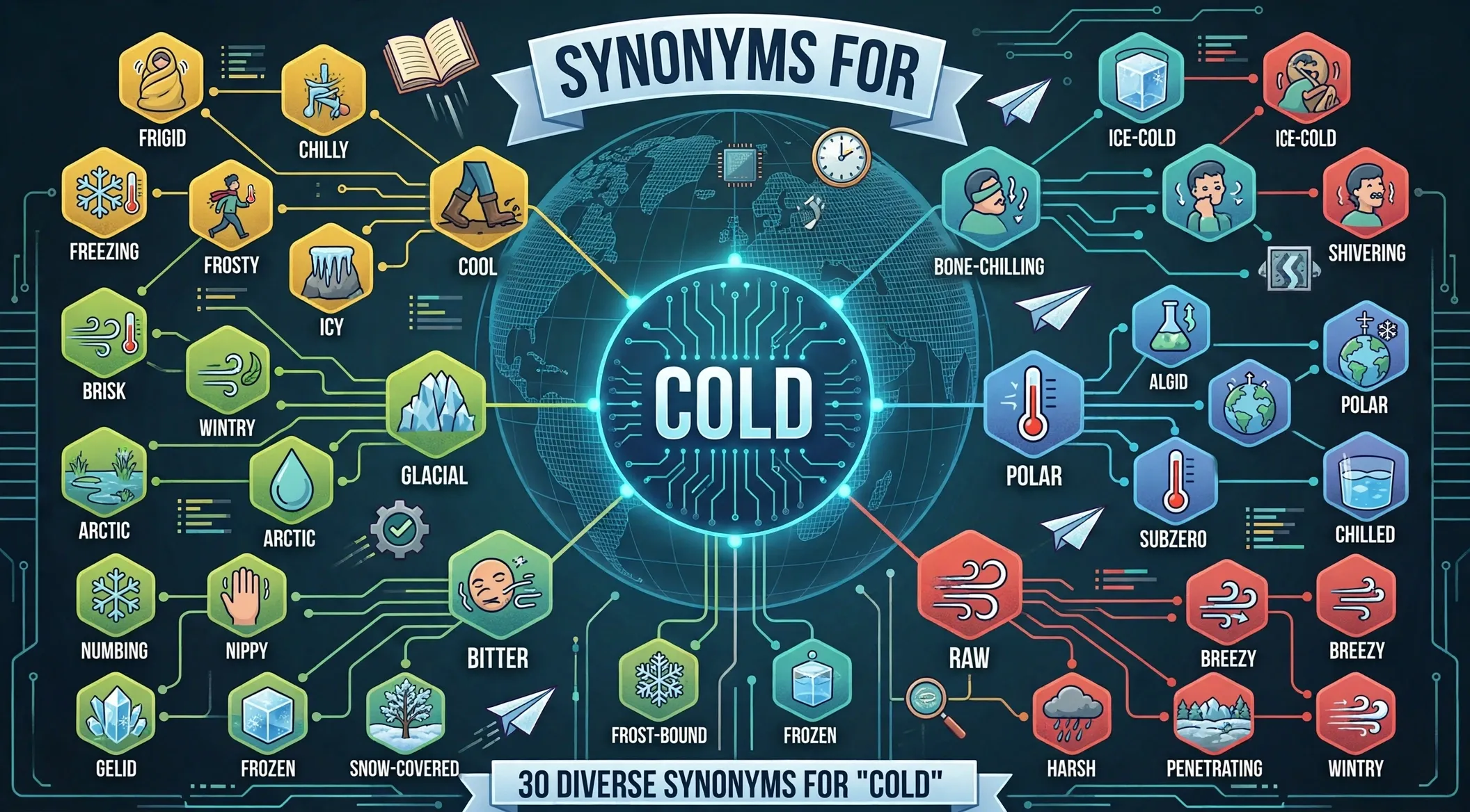Synonyms for cold