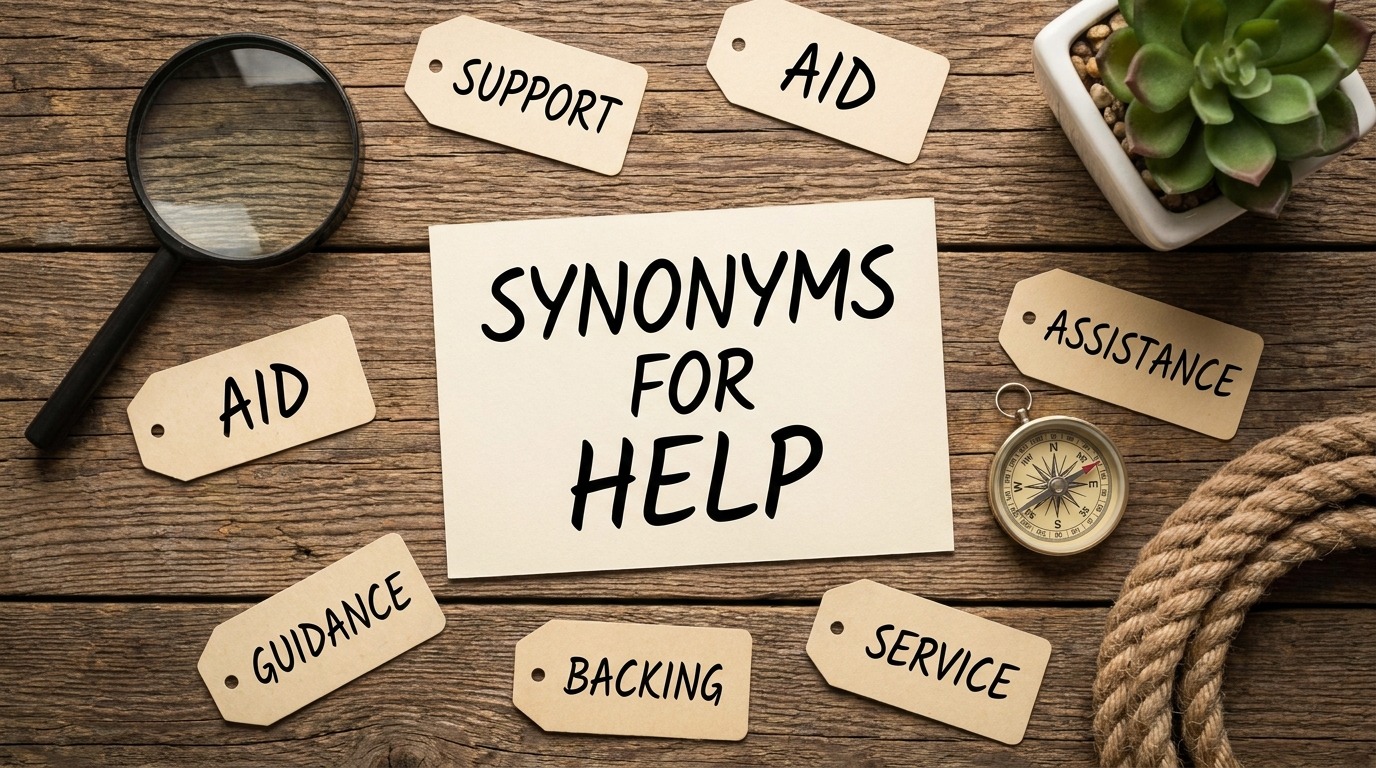 Synonyms of Help