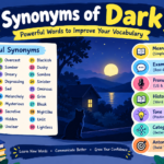 Synonyms of dark